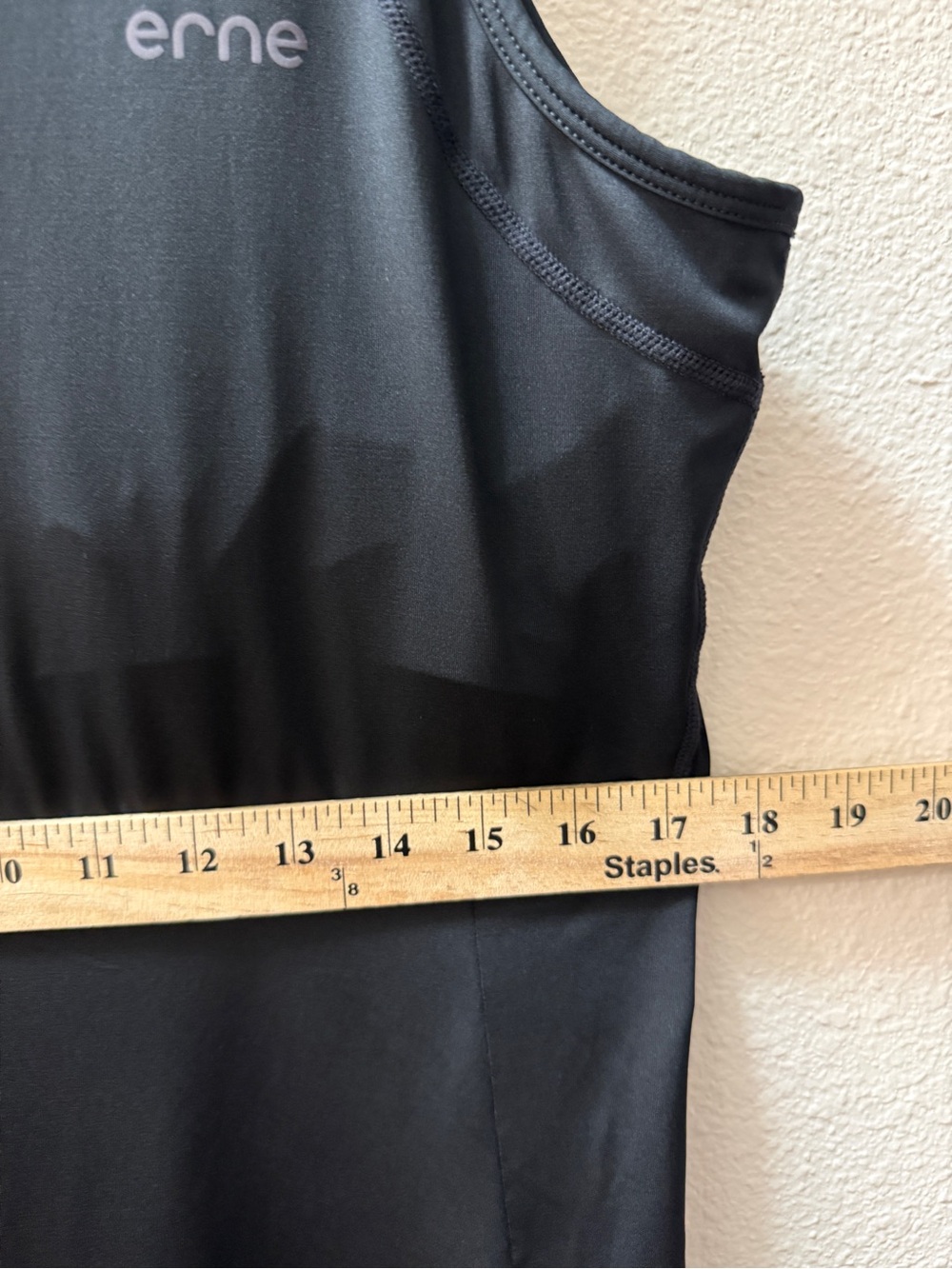 Erne Women's Pickleball Dress XL Black Activewear Tennis Golf Pleated Zip Front - Picture 7 of 9